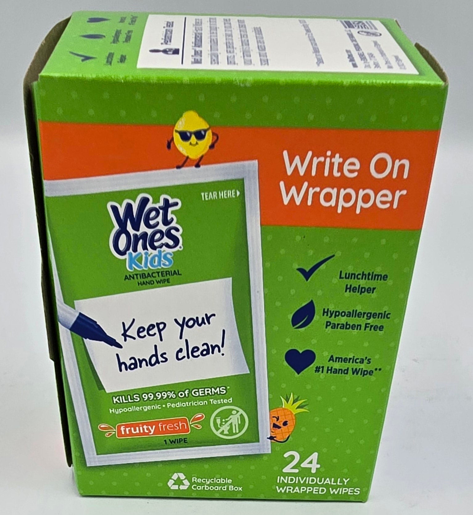 Wet Ones Kids Anti-bacterial Hand wipes