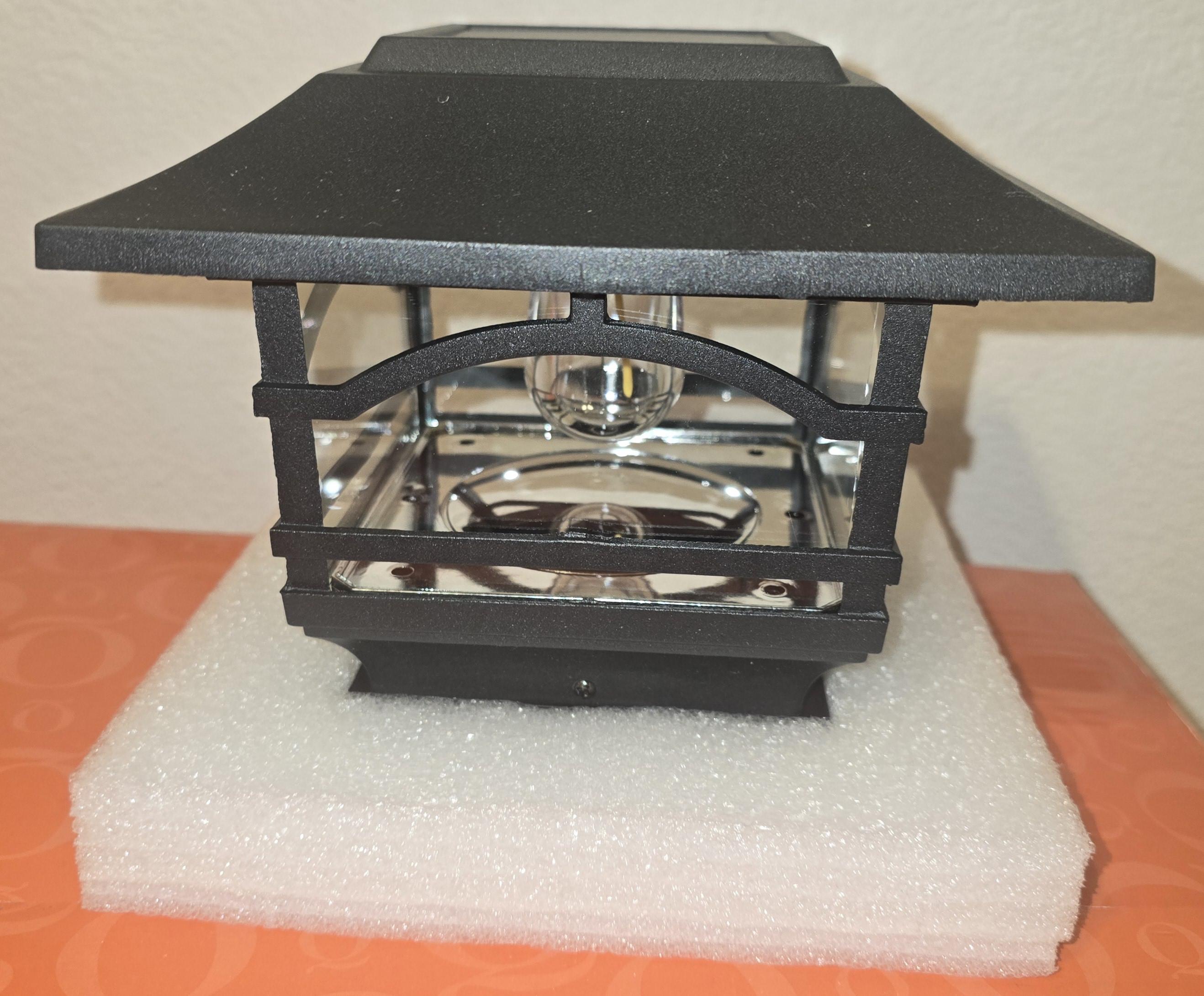 Solar Cap Post Light